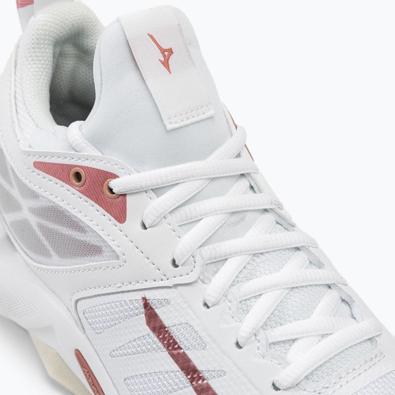 Buty do siatkówki damskie Mizuno Wave Dimension białe V1GC224036 8