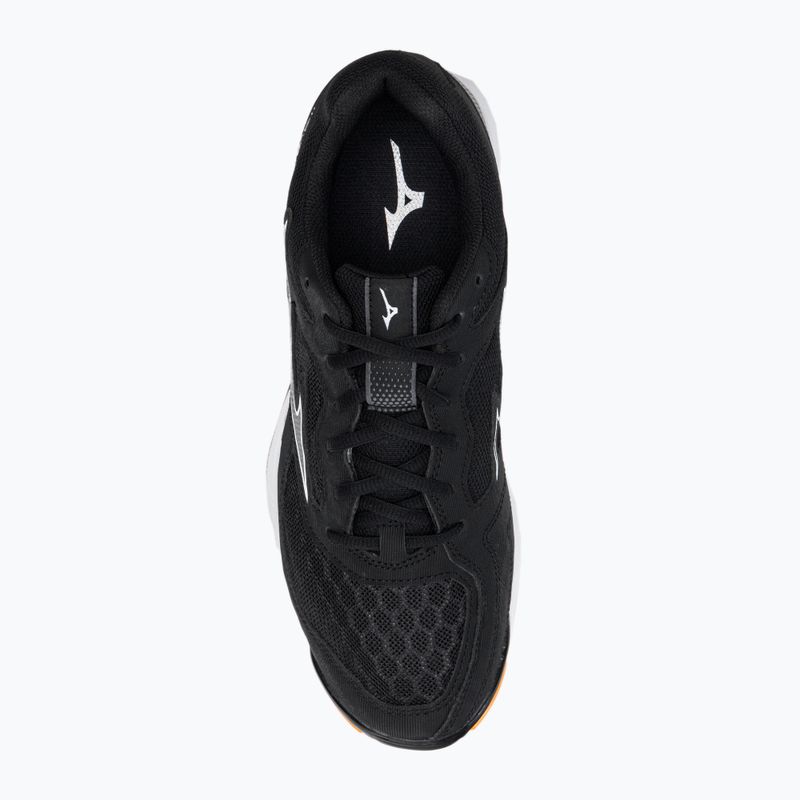 Buty do piłki ręcznej Mizuno Wave Phantom 3 black/white/zinnia 6