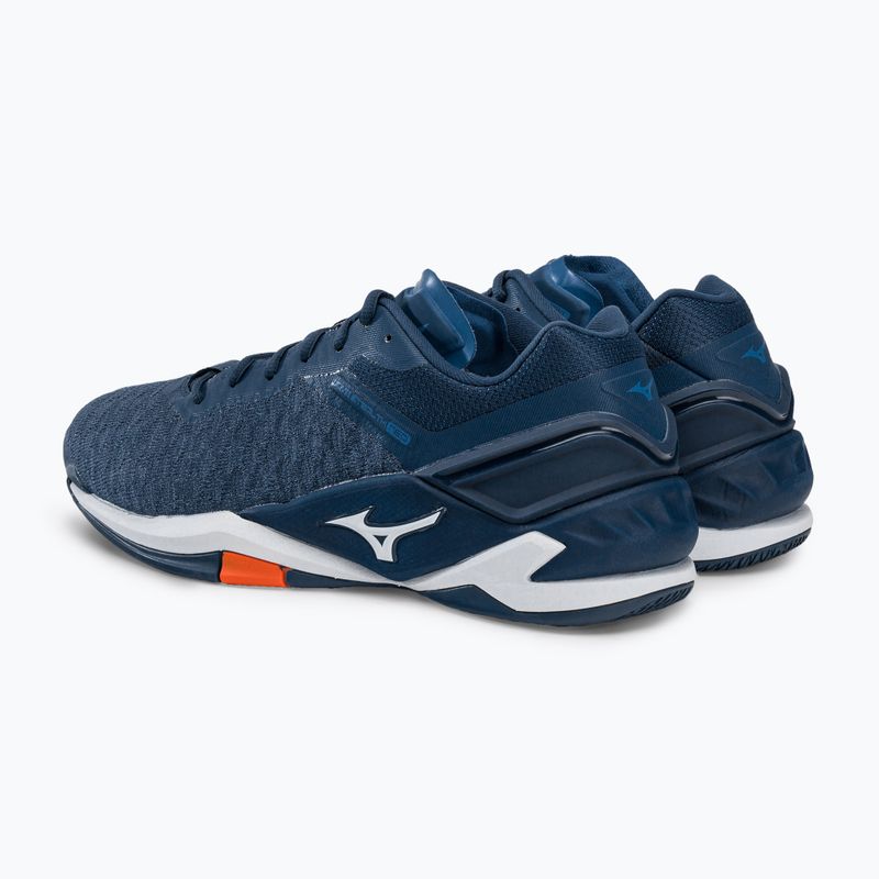 Buty do piłki ręcznej Mizuno Wave Stealth Neo dark denim/white/blue jasper 3