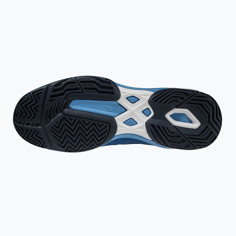 Buty do tenisa męskie Mizuno Wave Exceed Light AC true blue/white/dress blues 14