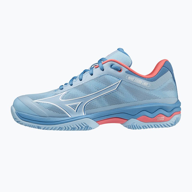 Buty do tenisa damskie Mizuno Wave Exceed Light CC dutch cana/white/tea rose 13