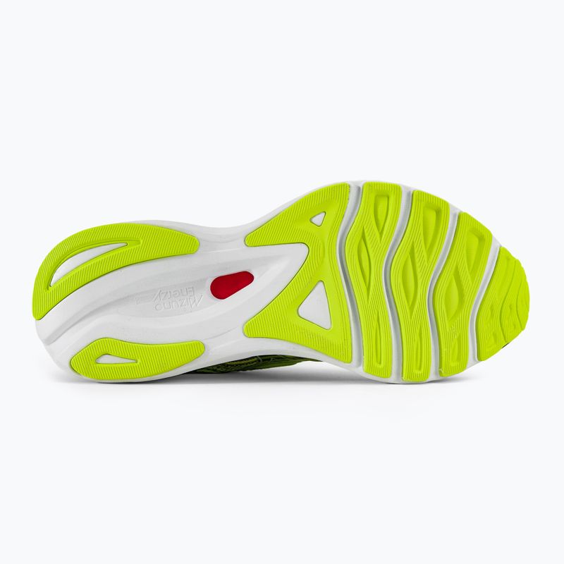 Buty do biegania męskie Mizuno Wave Sky 6 neo lime skywriting/black 4