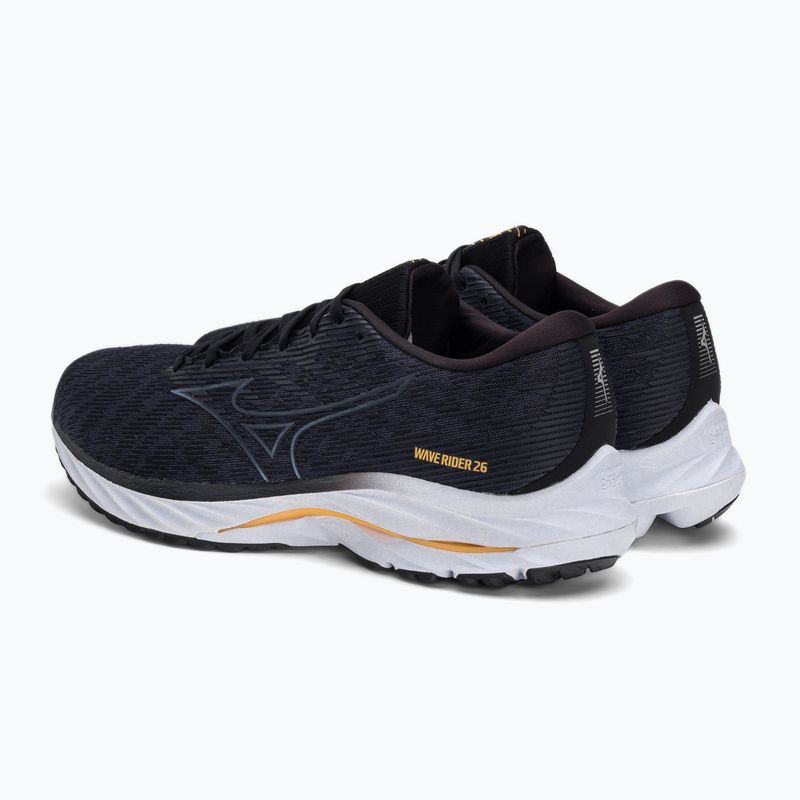 Buty do biegania męskie Mizuno Wave Rider 26 ciemnoszare J1GC220302 4