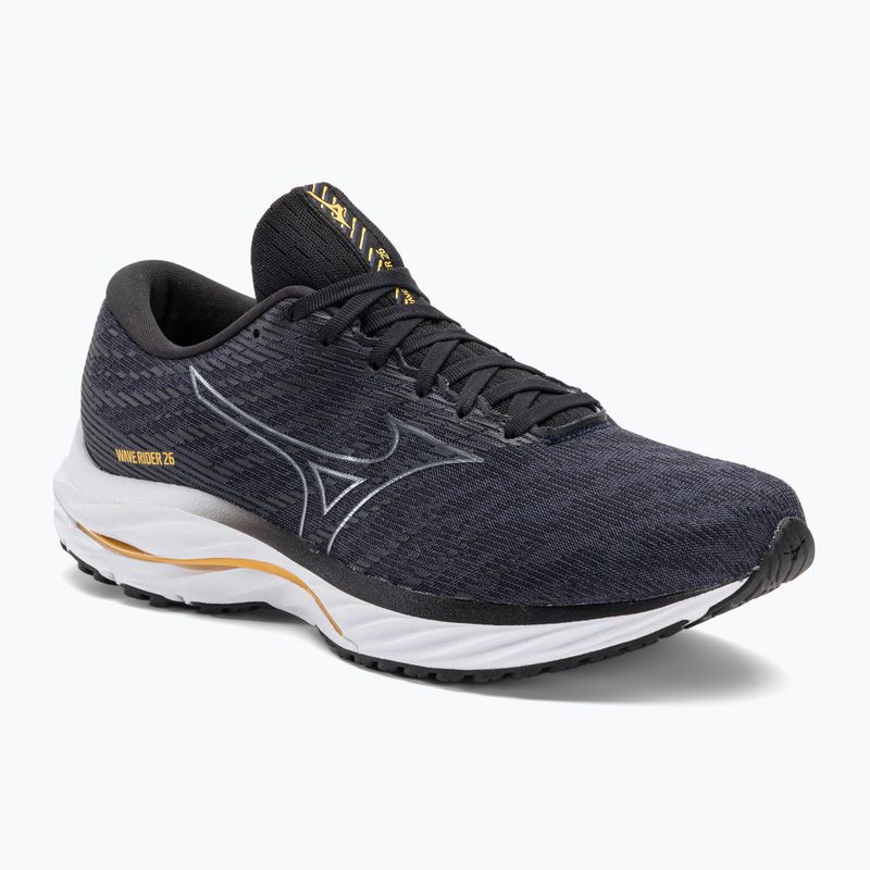 Buty do biegania męskie Mizuno Wave Rider 26 2E odyssey gray/metallic gray/pale marigold