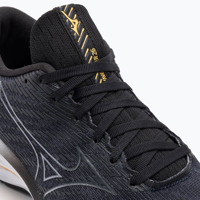 Buty do biegania męskie Mizuno Wave Rider 26 2E odyssey gray/metallic gray/pale marigold 9