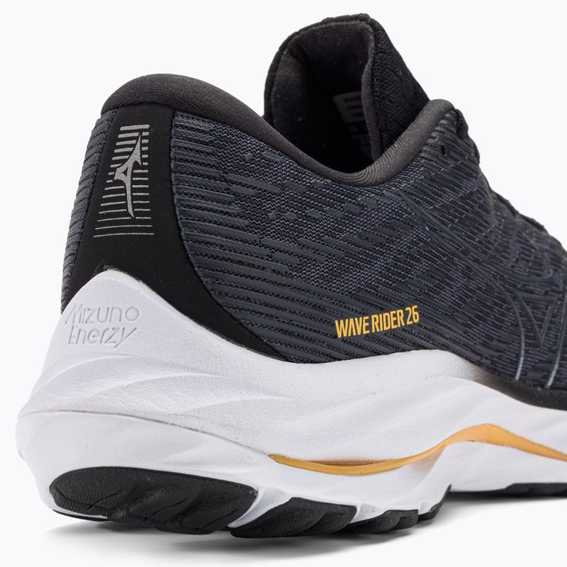 Buty do biegania męskie Mizuno Wave Rider 26 2E odyssey gray/metallic gray/pale marigold 10