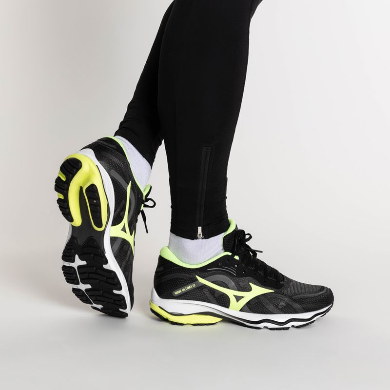 Buty do biegania męskie Mizuno Wave Ultima 13 czarne J1GC221852 2