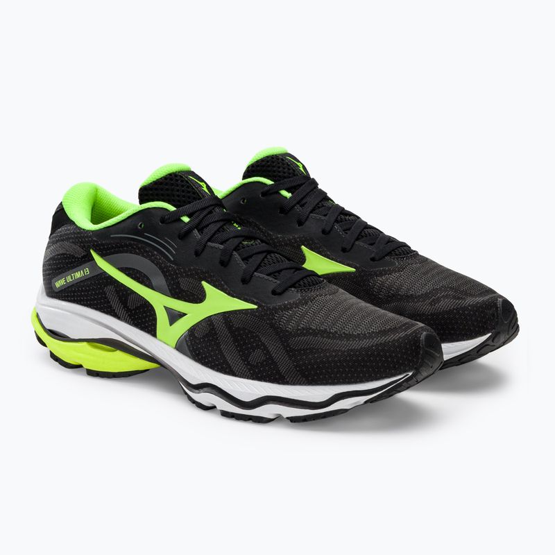 Buty do biegania męskie Mizuno Wave Ultima 13 czarne J1GC221852 4