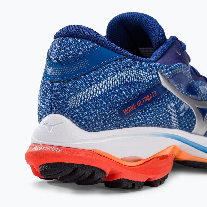 Buty do biegania męskie Mizuno Wave Ultima 13 niebieskie J1GC221853 8