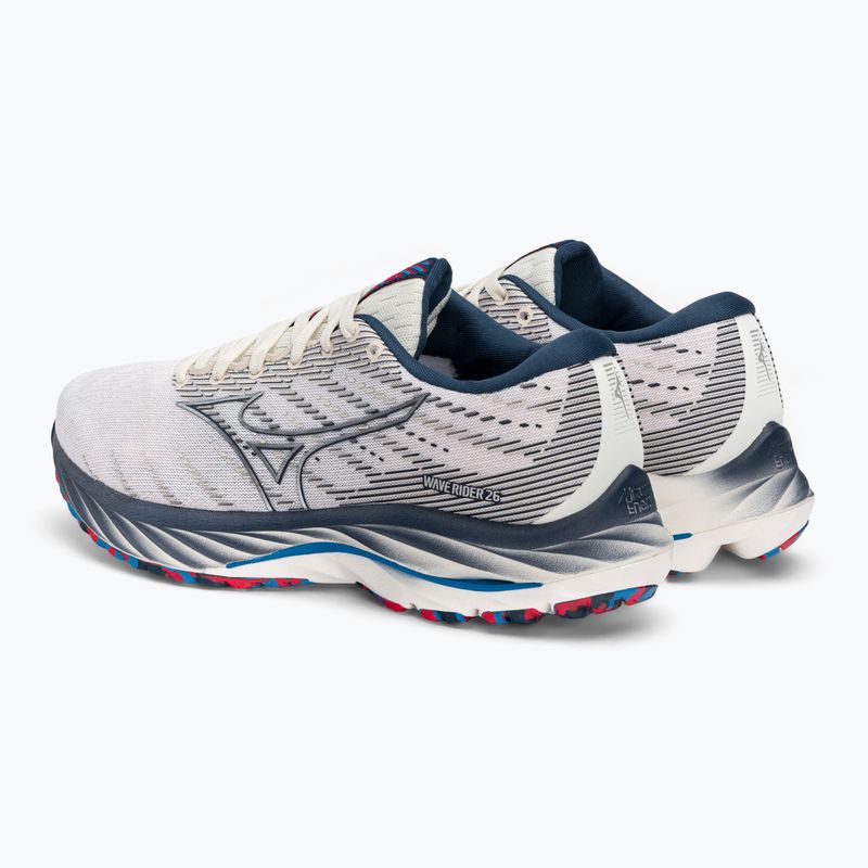 Buty do biegania damskie Mizuno Wave Rider 26 białe J1GD226321 3