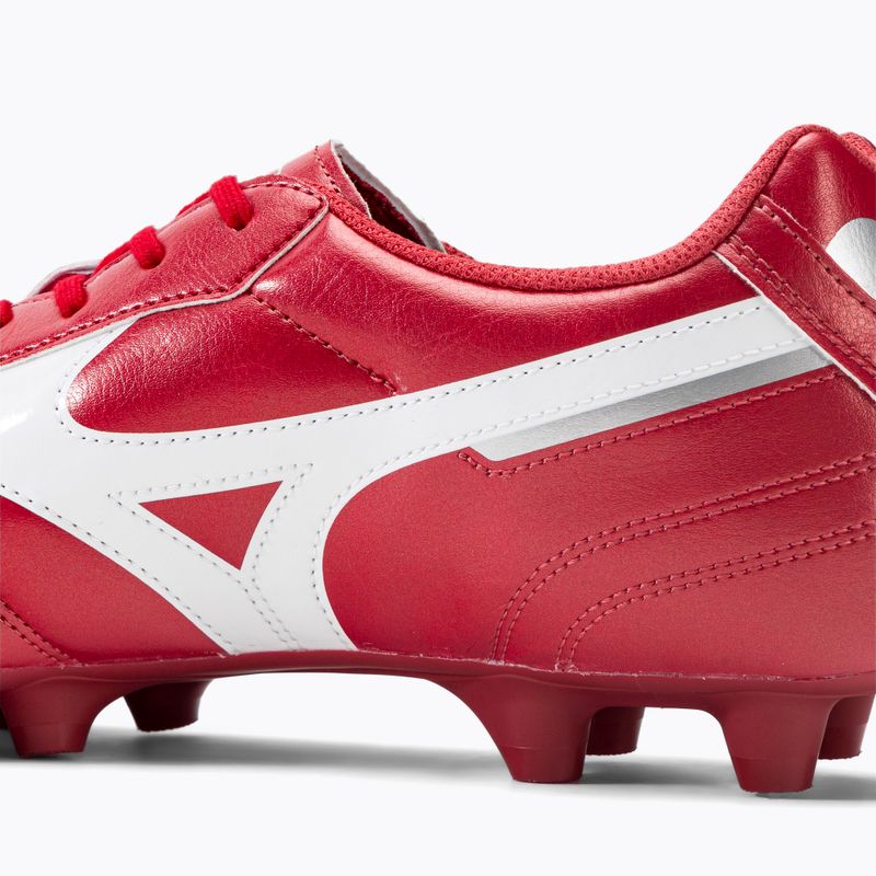 Buty piłkarskie Mizuno Morelia II Club MD czerwone P1GA221660 10