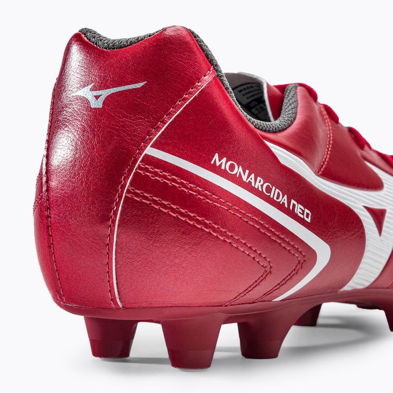 Buty piłkarskie męskie Mizuno Monarcida II Sel MD czerwone P1GA222560 8