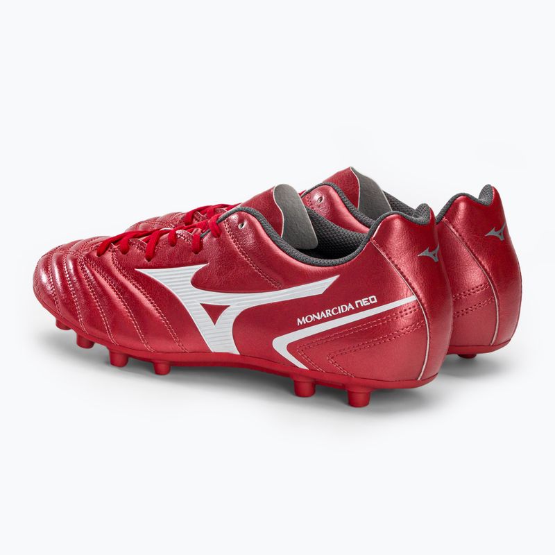 Buty piłkarskie Mizuno Monarcida II Sel AG czerwone P1GA222660 3