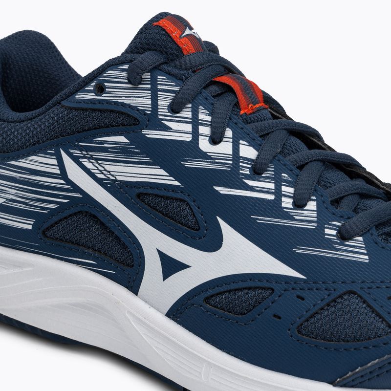 Buty do piłki ręcznej dziecięce Mizuno Stealth Star C niebieskie X1GC2107K21 9