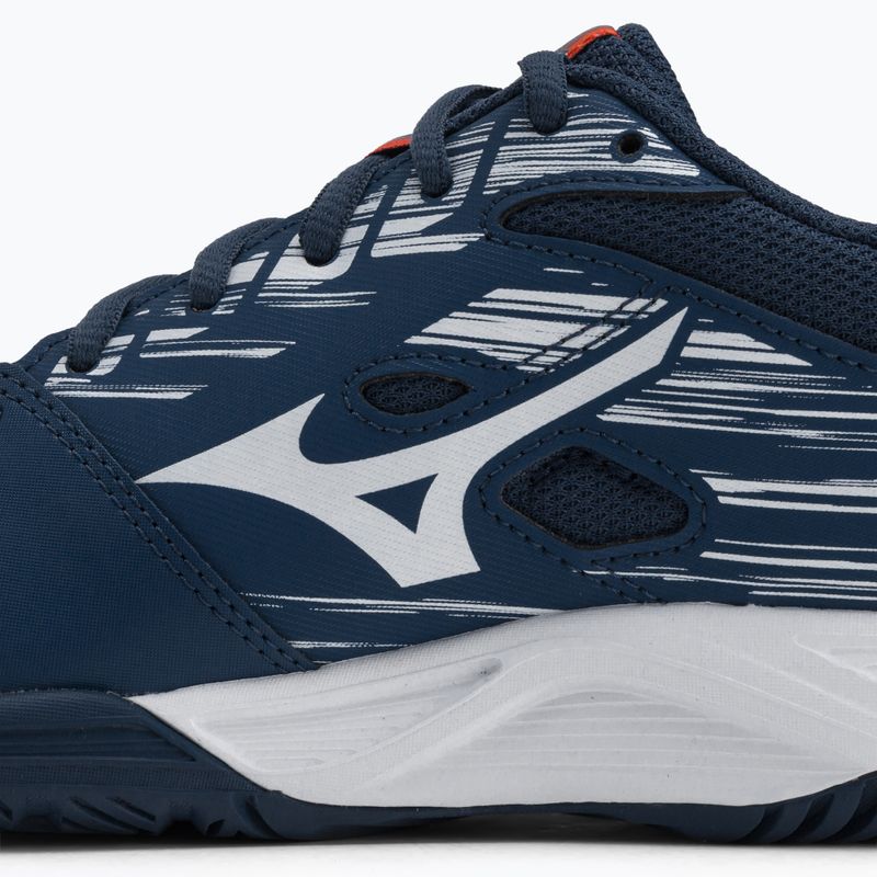 Buty do piłki ręcznej dziecięce Mizuno Stealth Star C niebieskie X1GC2107K21 10