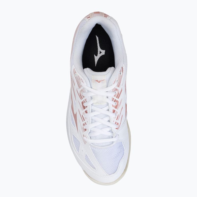 Buty do piłki ręcznej dziecięce Mizuno Stealth Star C białe X1GC2107K36 6
