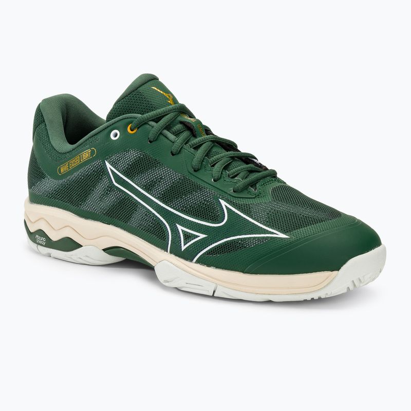 Buty do tenisa męskie Mizuno Wave Exceed Light AC pine needle/white/papyrus