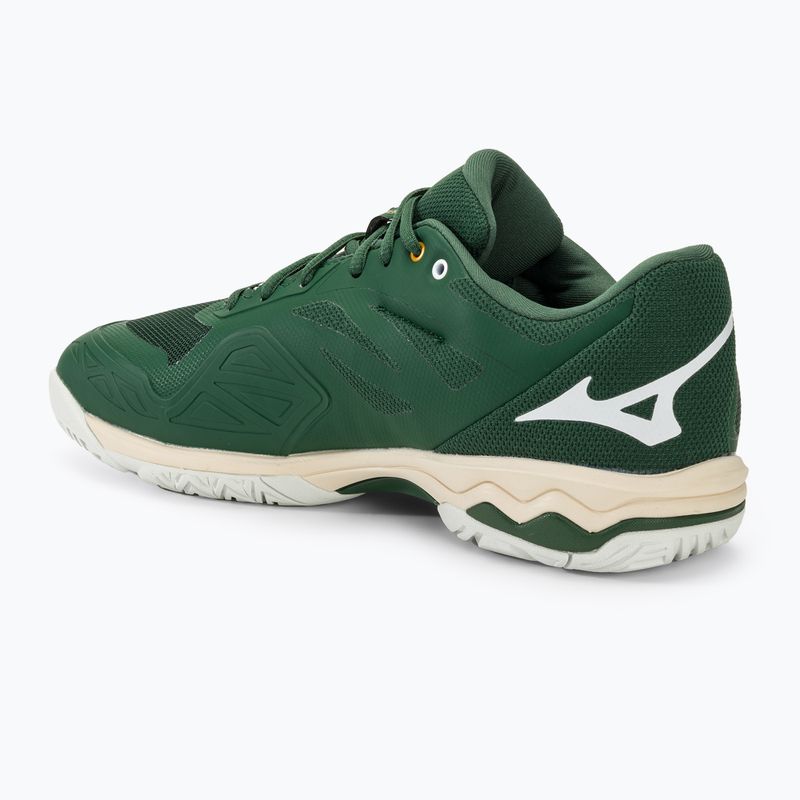 Buty do tenisa męskie Mizuno Wave Exceed Light AC pine needle/white/papyrus 3