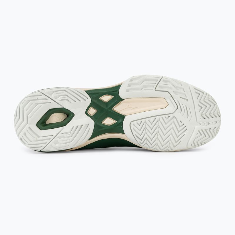 Buty do tenisa męskie Mizuno Wave Exceed Light AC pine needle/white/papyrus 4