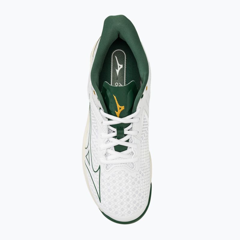 Buty do tenisa męskie Mizuno Wave Exceed Tour 5 AC white/pine needle/papyrus 5