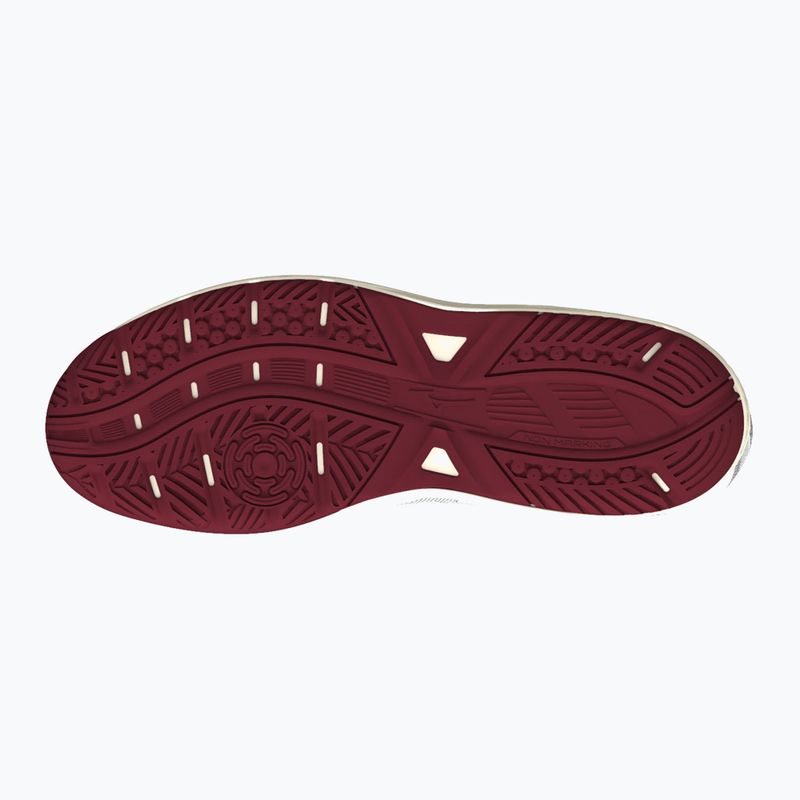 Buty do tenisa damskie Mizuno Break Shot 4 AC white/ cabernet/ papyrus 11