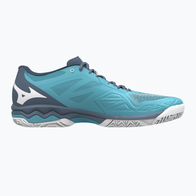 Buty do tenisa męskie Mizuno Wave Exceed Light CC maui blue/white/china blue 11