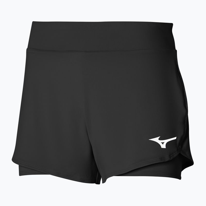 Spodenki tenisowe damskie Mizuno Flex Short black 62GBA21509