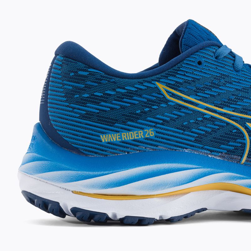 Buty do biegania męskie Mizuno Wave Rider 26 niebieskie J1GC220353 8