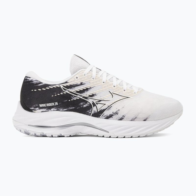 Buty do biegania męskie Mizuno Wave Rider 26 white/white/black 2