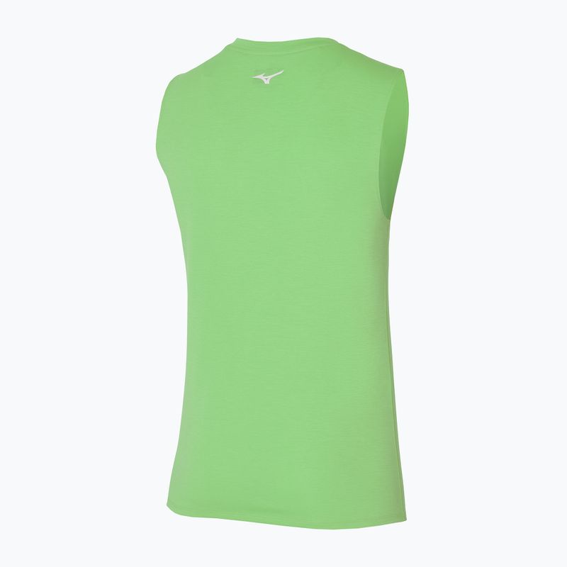 Tank top do biegania męski Mizuno Impulse Core light green 2