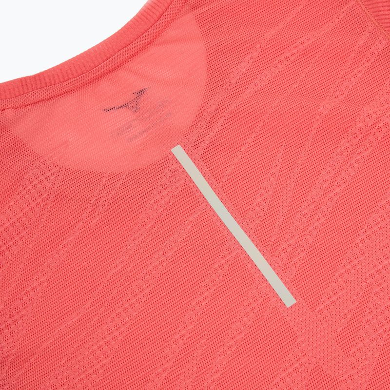 Koszulka do biegania damska Mizuno Aero Tee sunkissed coral 4