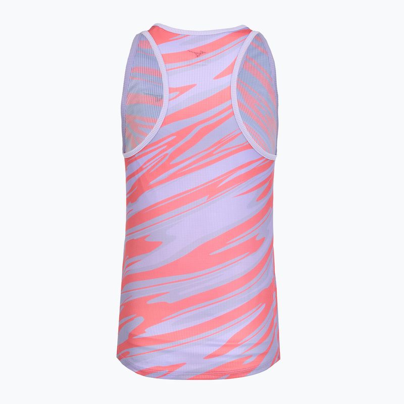 Koszulka do biegania damska Mizuno DAF Graphic Tank pastel lilac 2