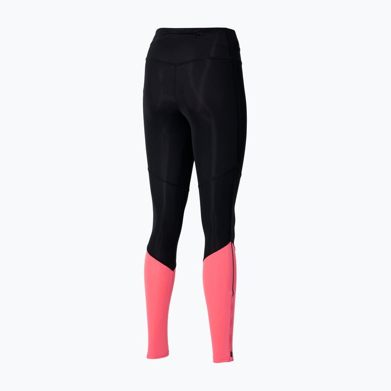 Legginsy damskie Mizuno Core Long black/coral 2