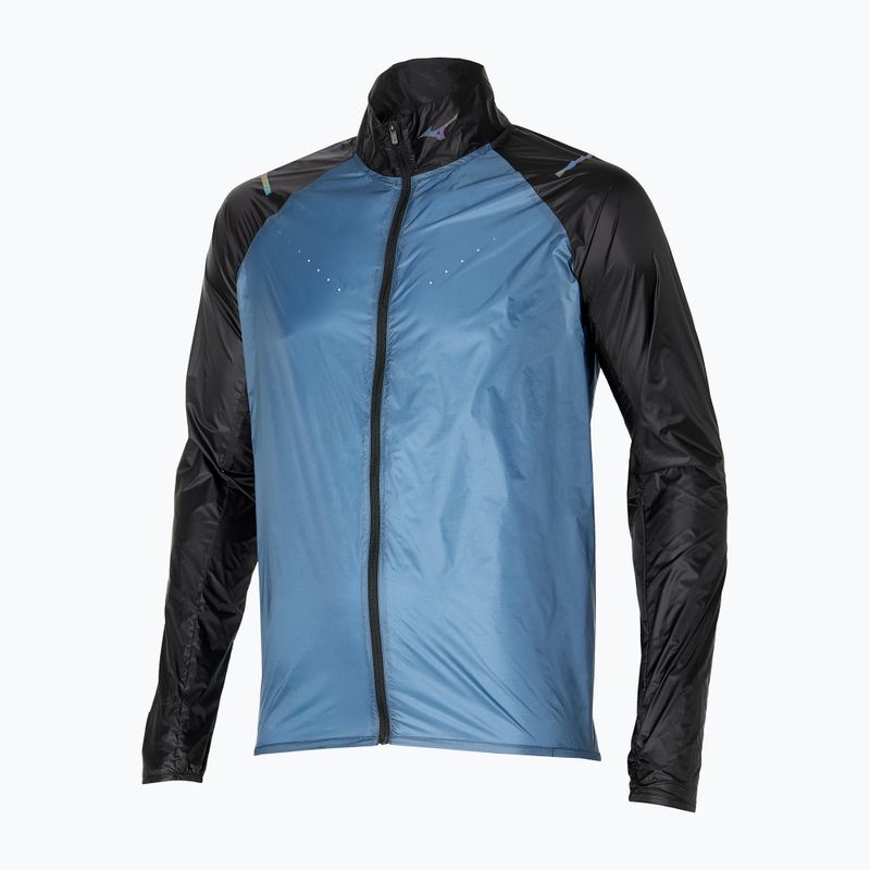 Kurtka do biegania męska Mizuno Aero blue ashes 4