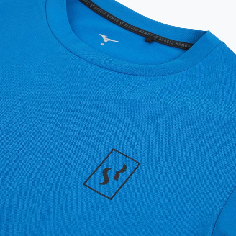 Longsleeve piłkarski męski Mizuno Sergio Ramos niebieska P2MA2S5526 3