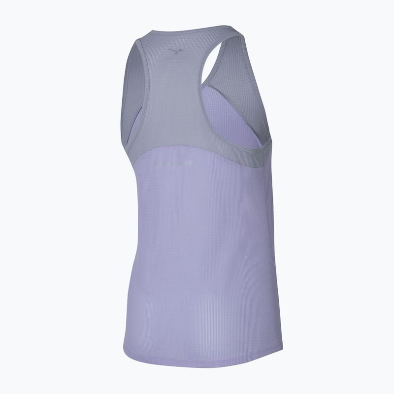 Tank top do biegania damski Mizuno DryAeroFlow Tank lavender 2