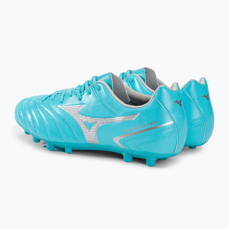 Buty piłkarskie Mizuno Monarcida Neo II Sel AG niebieskie P1GA232625 3