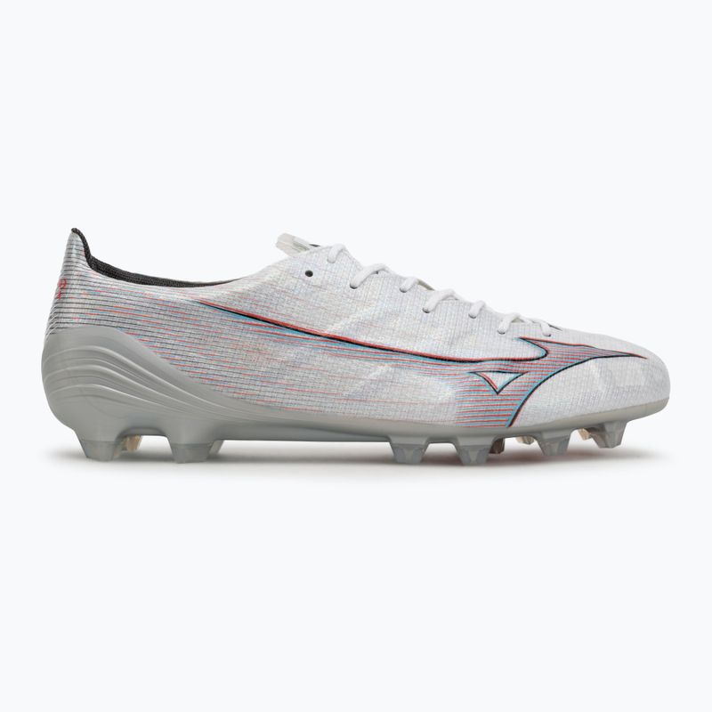 Buty piłkarskie męskie Mizuno Alpha JP white/ignition red/801 c 2