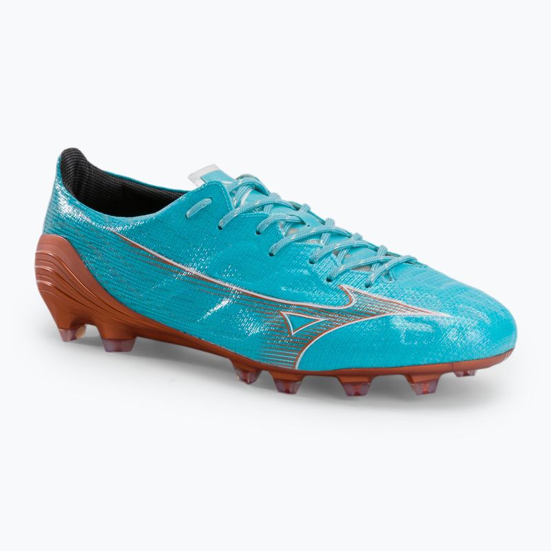 Buty piłkarskie męskie Mizuno Alpha JP niebieskie P1GA236025