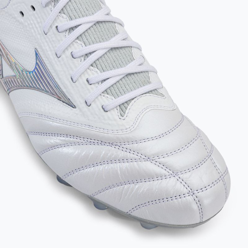 Buty piłkarskie Mizuno Morelia Neo III Beta JP białe P1GA239004 7