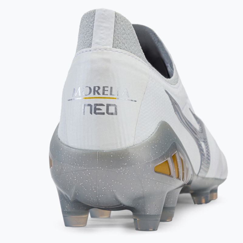Buty piłkarskie Mizuno Morelia Neo III Beta JP białe P1GA239004 8