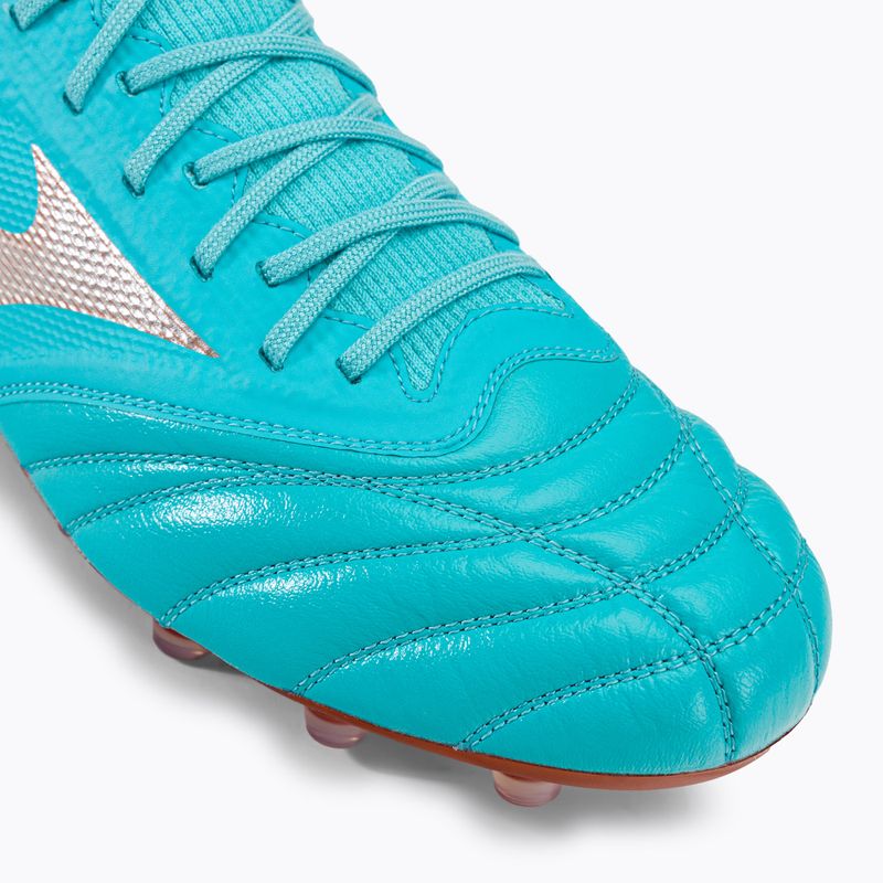 Buty piłkarskie Mizuno Morelia Neo III Beta Elite niebieskie P1GA239125 7