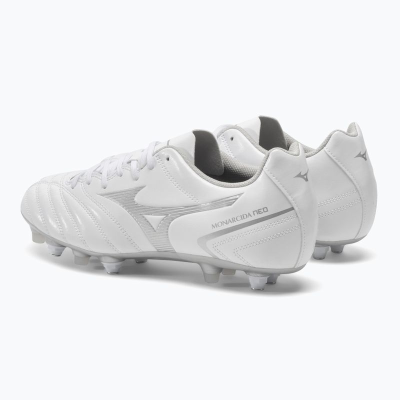 Buty piłkarskie męskie Mizuno Monarcida Neo ll Sel Mix white/hologram 3