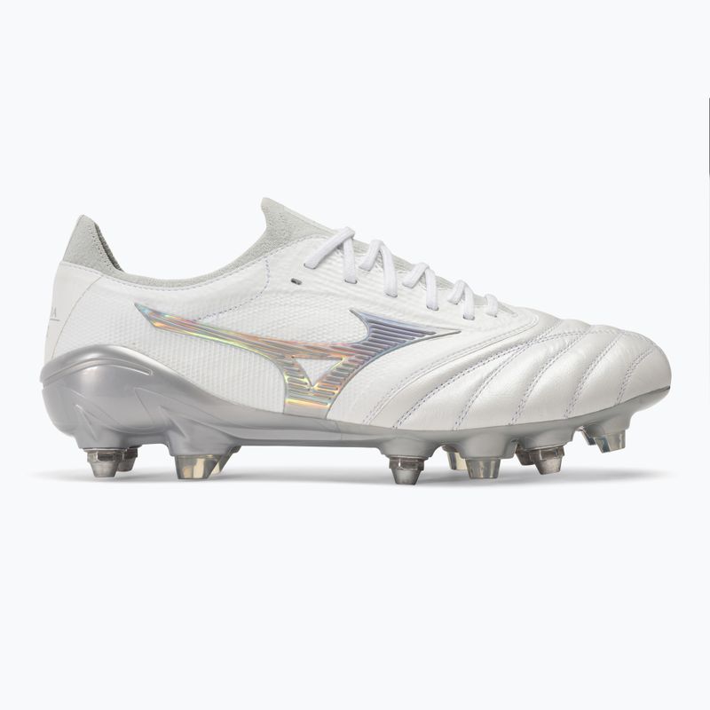 Buty piłkarskie Mizuno Morelia Neo III Beta JMP white/hologram/cool gray 3c 2