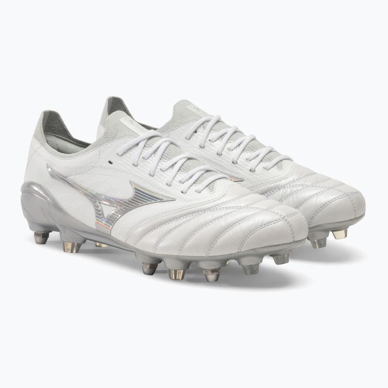 Buty piłkarskie Mizuno Morelia Neo III Beta JMP white/hologram/cool gray 3c 4
