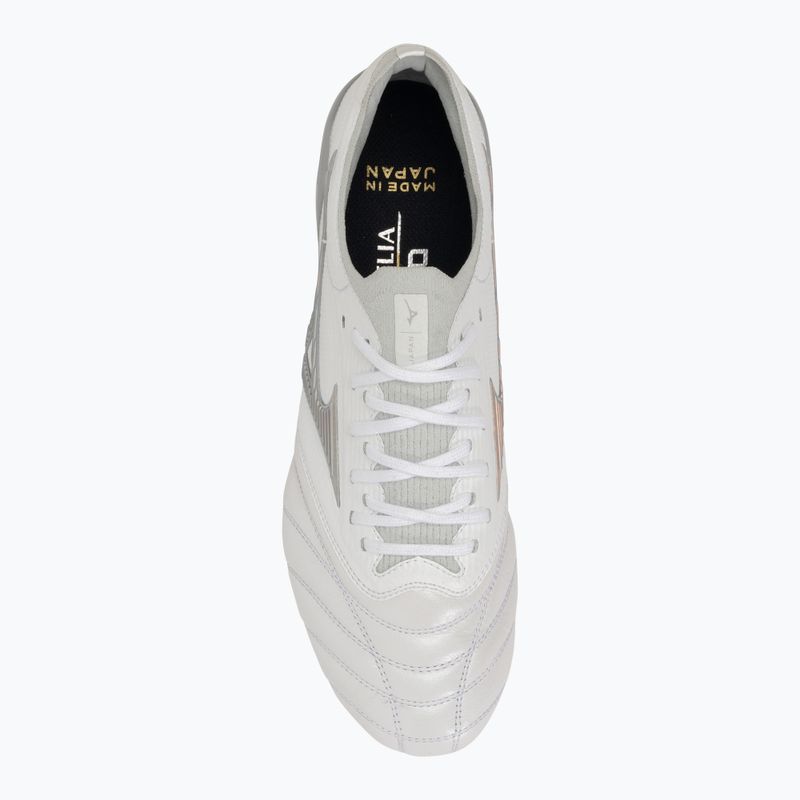 Buty piłkarskie Mizuno Morelia Neo III Beta JMP white/hologram/cool gray 3c 6