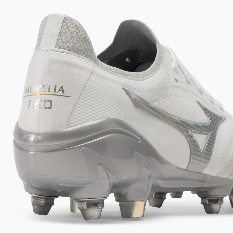 Buty piłkarskie Mizuno Morelia Neo III Beta JMP white/hologram/cool gray 3c 9