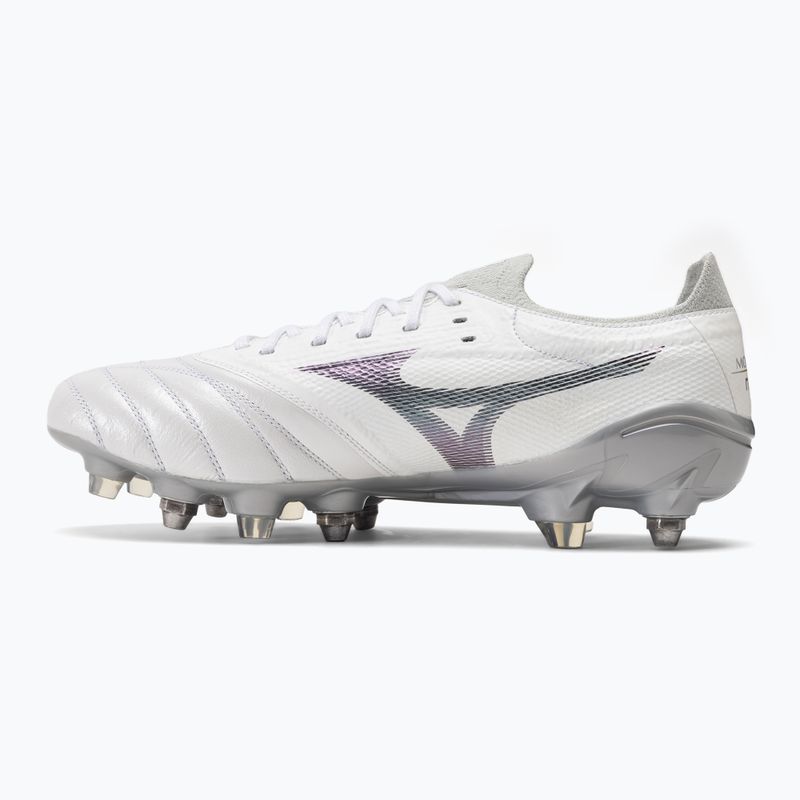 Buty piłkarskie Mizuno Morelia Neo III Elite M white/hologram/cool gray 3c 10