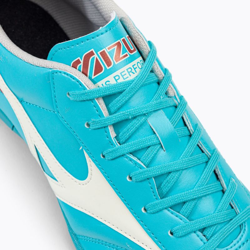 Buty piłkarskie męskie Mizuno Morelia II Club AS blue/snow white/red 8