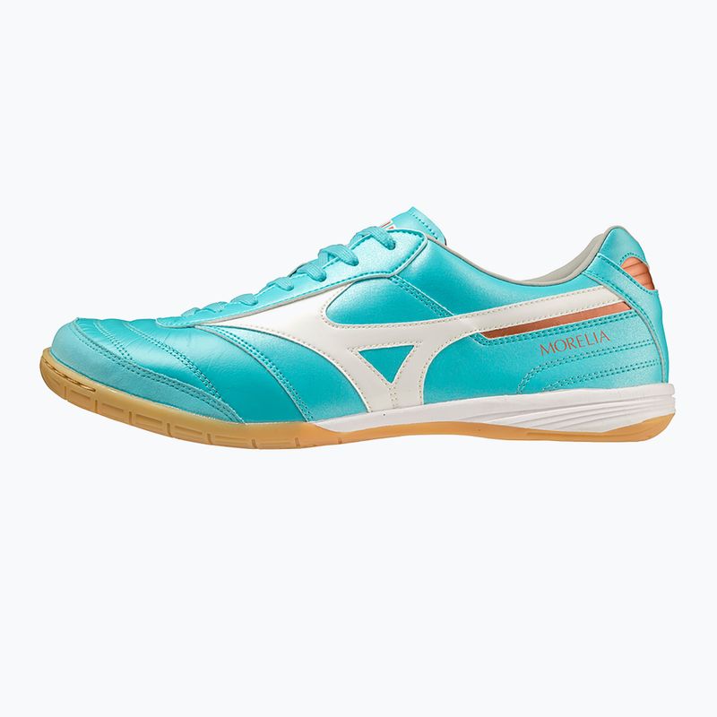 Buty piłkarskie Mizuno Morelia Sala Elite IN niebieskie Q1GA230125 10